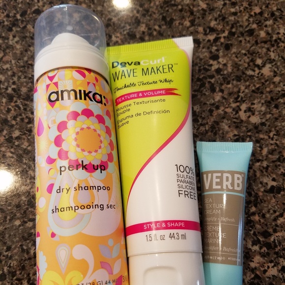 Hair Product bundle- Amika, Verb, DevaCurl - Picture 1 of 4